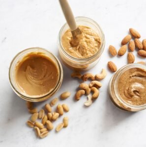 Nut butter for healthy smoothies. How to make a smoothie